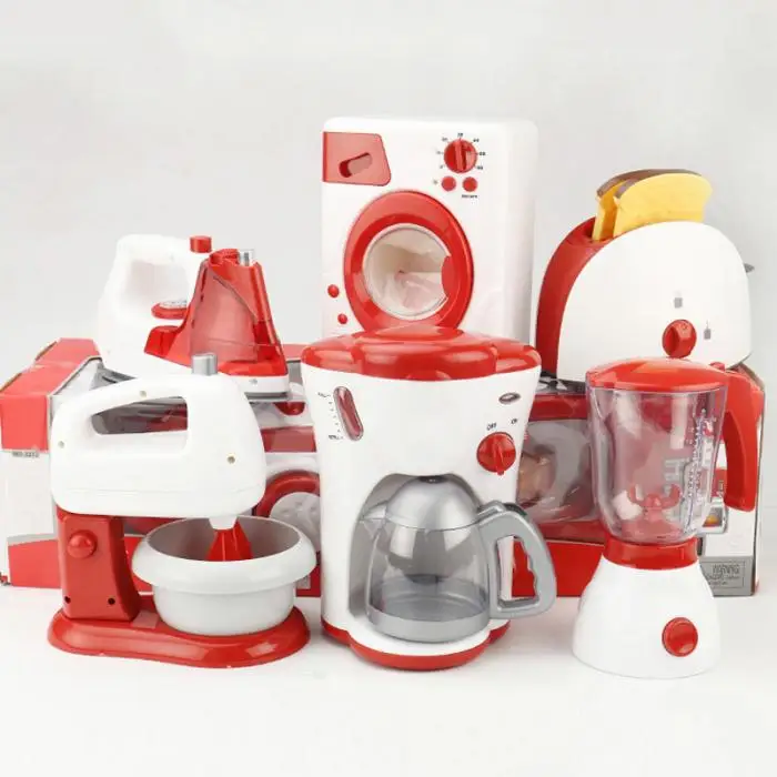 Мини бытовые ролевые игры кухонные детские игрушки пылесос плита развивающие игрушки набор M09