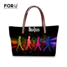 FORUDESIGNS 2017 Bags handbags women famous brands rock The Beatles women handbags casual ladies shoulder bags
