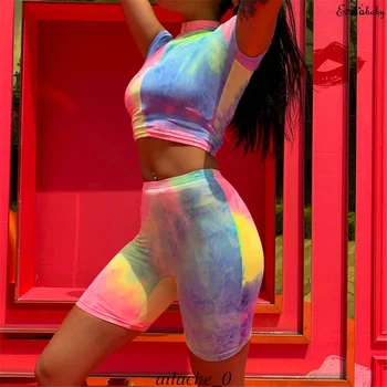

Two Pieces Set Ladies Fitness Crop Top + Pants Leggings Gym Workout Sports Wear 2pcs Set 2019 New Ladies Outfits