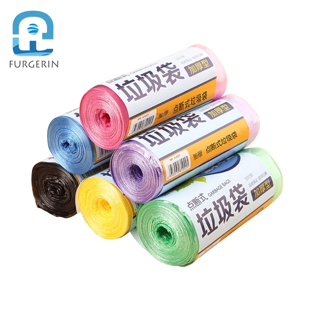 

FURGERIN Garbage Bag Storage car trash bags the goods for kitchen thickened plastic bag dispenser Degradable Rubbish Bag 50*45cm