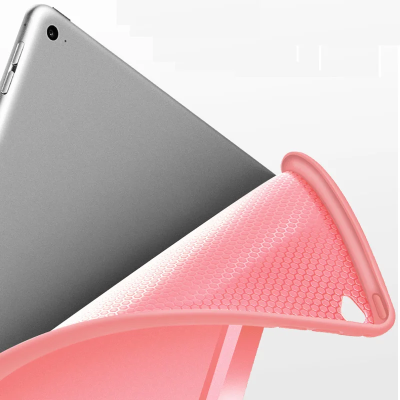 For iPad MiNi 5 Case 2018 Silicone Soft Back with Auto SleepWake Up PU Leather Smart Cover For iPad MiNi 5 Case (8)