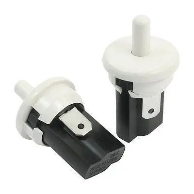2pcs Plunger Type Refrigerator Pushbutton Switches Door