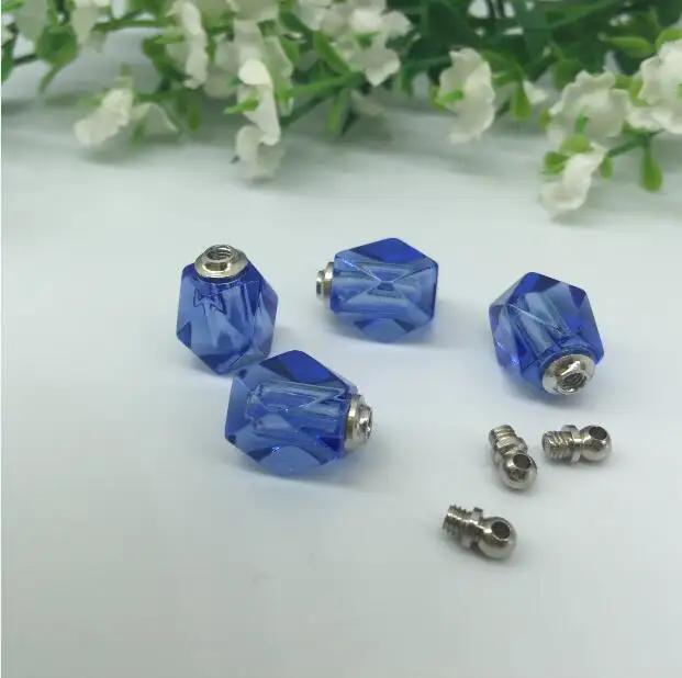 Кулоны с винтом 8 шт. 10*14 мм|vial pendant|miniature perfumebottle charm |