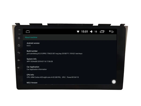 Cheap for Honda CRV 2007-2011 octa Core Android 8.0 car gps multimedia 64GB rom+IPS screen+CARPLAY+TDA7851 Amplifer+4 Car Launcher 5