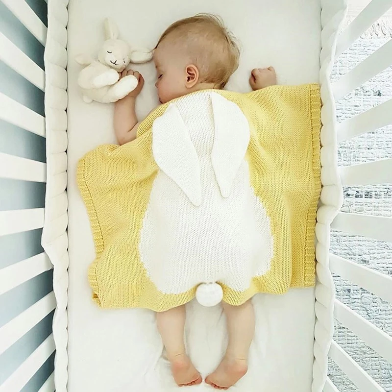 personalized cotton baby blankets