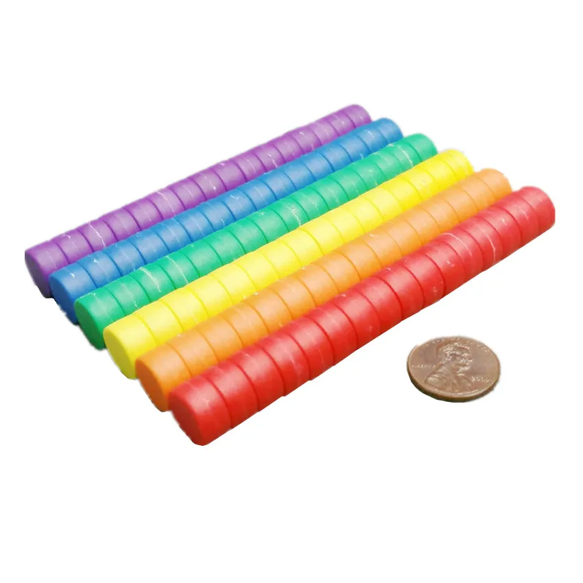 

Mounting Magnetic Buttons Dia. 12.7x6.35 mm White Board NdFeB Magnet Strong Neodymium Permanent Holding Magnets 120pcs