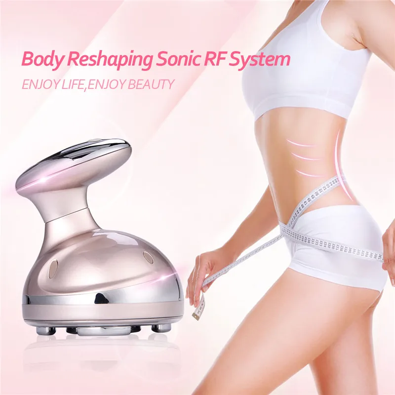 Электрический светодиодный массажер для похудения Ultra sonic CV RF, сжигание жира, массажер для снижения веса, реформирование, звуковое средство для удаления морщин