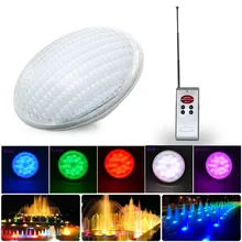 Светодио дный светодиодные лампы для пруда Вт 18 Вт RGB PAR56 12 В в плавательный бассейн огни подводные огни