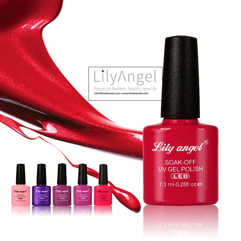 Светодиодный УФ Гель лак Lily angel стойкий для ногтей 7 3 мл 110 цветов Полупостоянный