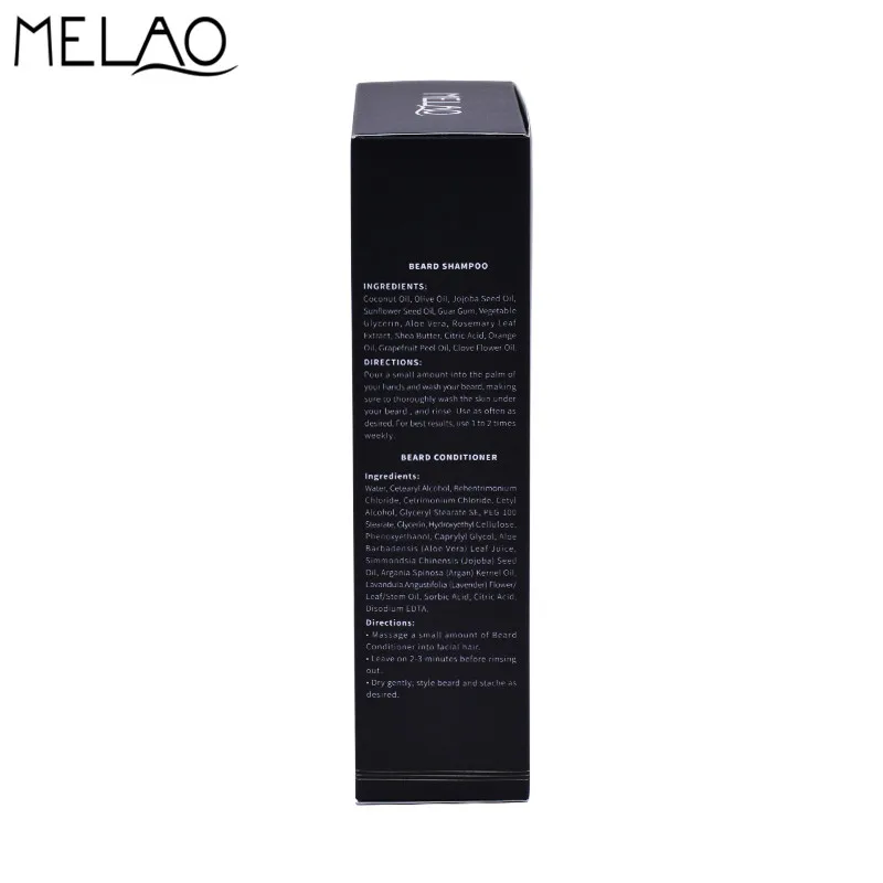 MELAO 100% природа Органическая борода шампунь и кондиционер для мужчин's средства