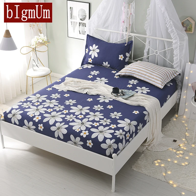 New Printing Bed Mattress Cover Cotton Waterproof Mattress