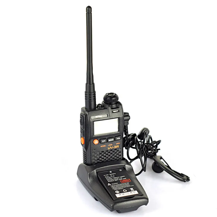 1 шт. Dual Band двухстороннее радио Амадор UV3R baofeng UV 3R иди и болтай Walkie Talkie “иди 10 км 2 Вт