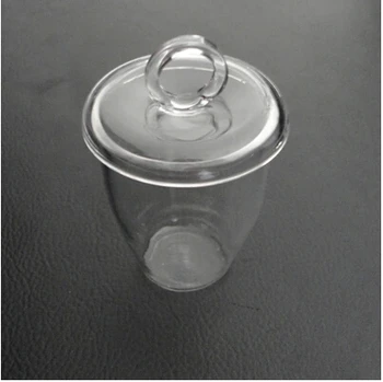 

5ml clear melting quartz crucibles with lid