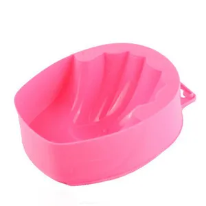 

1Pc Nail Soaker Bowl Acrylic Nail Art Tips Soakers Tray Polish Gel Treatment Remover Manicure Off Bowls Tools
