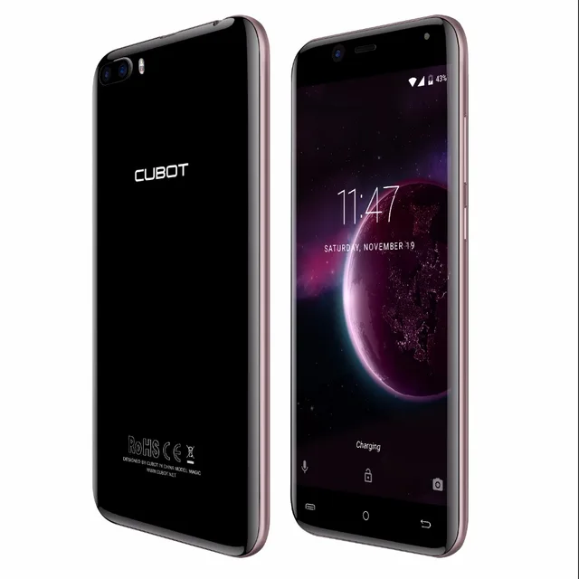 Cheap Original CUBOT MAGIC LTE 4G Smartphone 5.0inch 8 Curved Body Android 7.0 MTK6737 Quad Core 1.3GHz 3GB+16GB Dual SIM Mobile Phone