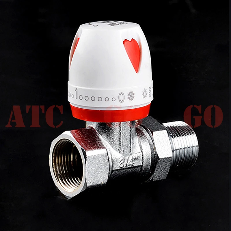 Термостатический клапан на солнечной батарее для нагрева воды DN15 DN20 DN25