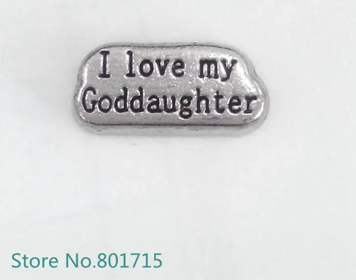 Новые стили i love my godдочка DIY плавающий медальон живые амулеты пригодный для жизни