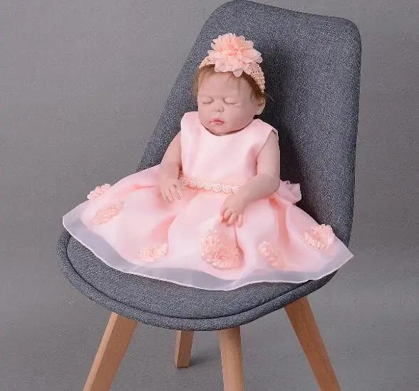

55cm all Silicone Reborn Baby Girl Doll real Bebe Reborn Dolls Fashion Educational Toys For Girls Juguetes cute princess Doll