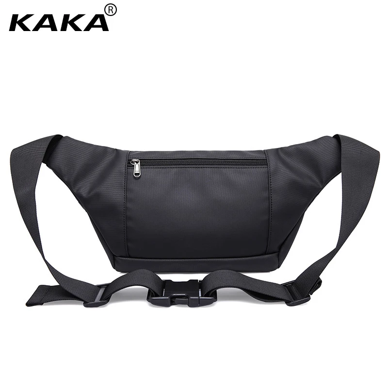 Новинка, фирменный дизайн KAKA, мужские водонепроницаемые поясные сумки, модные нагрудные сумки для отдыха, камуфляжные черные функциональные сумки для Ipad Mini