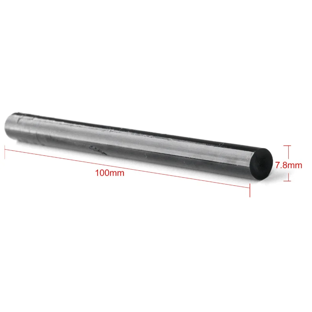 Neitsi 12pc/pack 7.8mm * 100mm Hotmelt Keratin Glue Sticks High Quality Melting Hot Gun Glue Stick Black Color ping