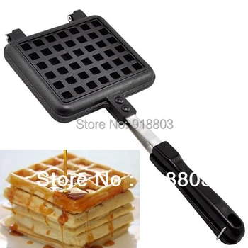 

Stovetop Belgium Waffle Pan Mold Iron