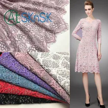 1,5x1,5 м многоцветная вышивка ресниц хлопок французская кружевная ткань гипюр нигерийская африканская кружевная ткань для модного свадебного платья