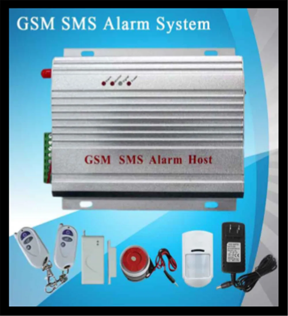 GSM SMS сигнализация 8 беспроводная зона и 2 Проводная охранная сигнализация|system