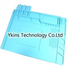 Паяльная станция BGA Тепловая пушка, Электрический паяльник, термостойкий ремонтный изоляционный коврик, изолятор, коврик для стола, 500 мм* 400 мм