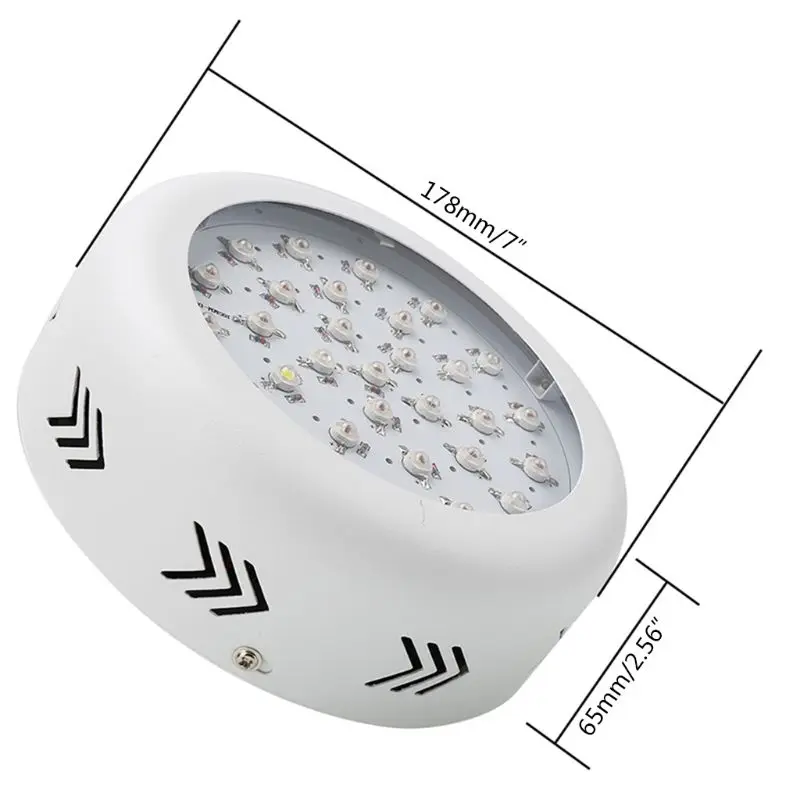 

70W UFO LED Plant Grow Light Full Spectrum Indoor Plant Crowth Lamp For Flowers Hydroponics Greenhouse Cultivation