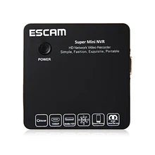 Escam K108 Mini NVR Onvif 8 Channel 1080p/960p/720p Portable Network Video Recorder Support Onvif 3g Wifi for Ip Cameras