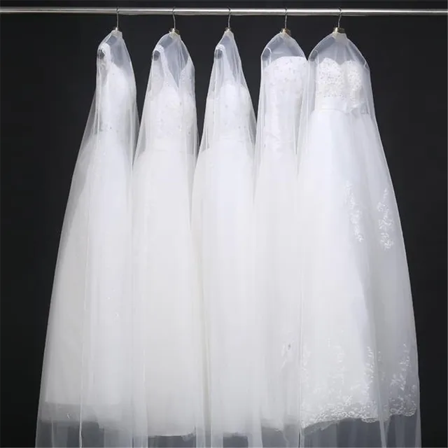 160cm 180cm Transpa Wedding Dress Dust Cover Soft Tulle Garment 160cm 180cm Transpa Wedding Dress Dust Cover Soft Tulle Garment Bags Bridal Gown Scratch Resistant Net