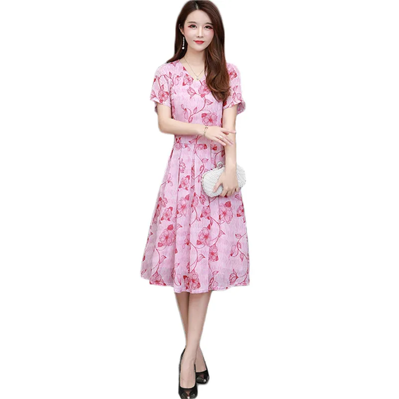 light pink plus size dresses