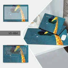 Laptop Sticker Mouse Pad Sets Skin for Dell 11W 11 3147 3000/13W 13 7347/7348 7000/14R Aluminum edition/XPS 12/14Z 5423 Cases