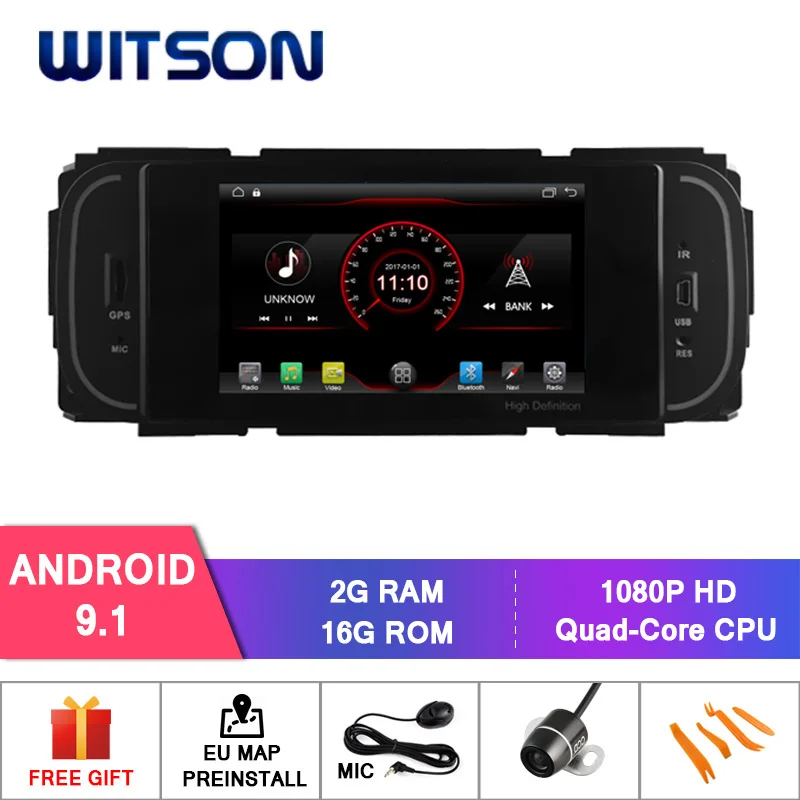 WITSON Android 9 1 автомобильная dvd система для Chrysler Grand Voyager CD плеер с gps авто стерео