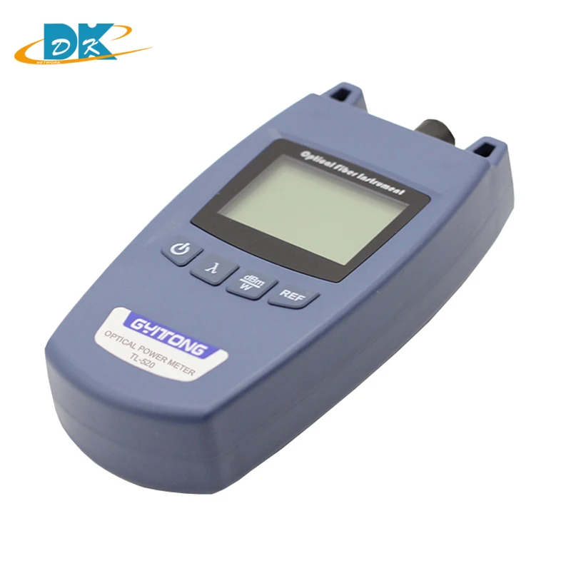 

High-precision Optical Power Meter TL-520 -70~+10dBm Optical Tester TL520 FC,SC Connector Fiber Light Laser Source