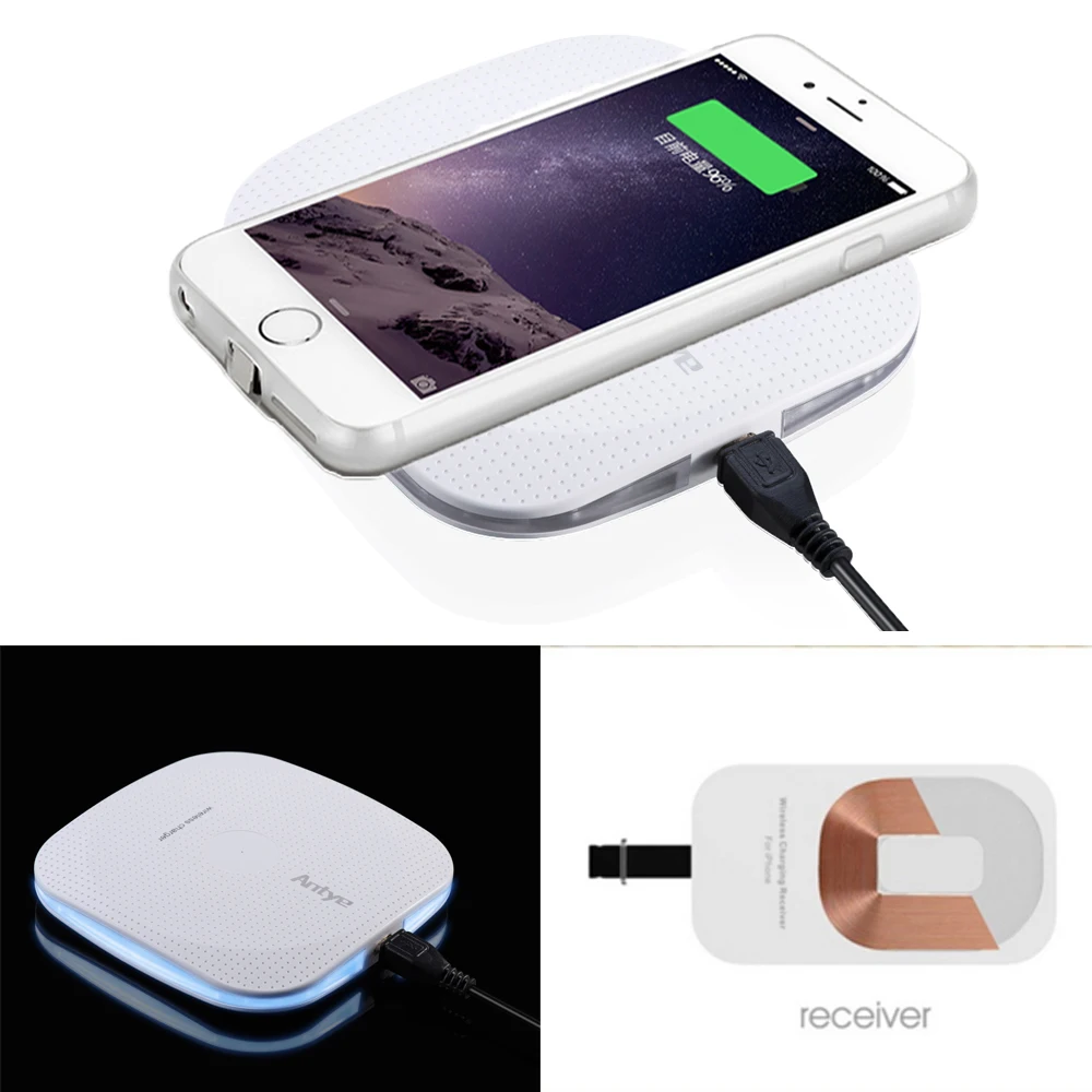 Беспроводное зарядное устройство Antye Qi для iPhone 6/6S/6 Plus/6S Plus| |