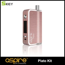 Branded Bottom Vertical Coils with 4.6ML Capacity Pyrex Tank Multi Colors Electronic Cigarette Aspire Plato Kit New Arrival