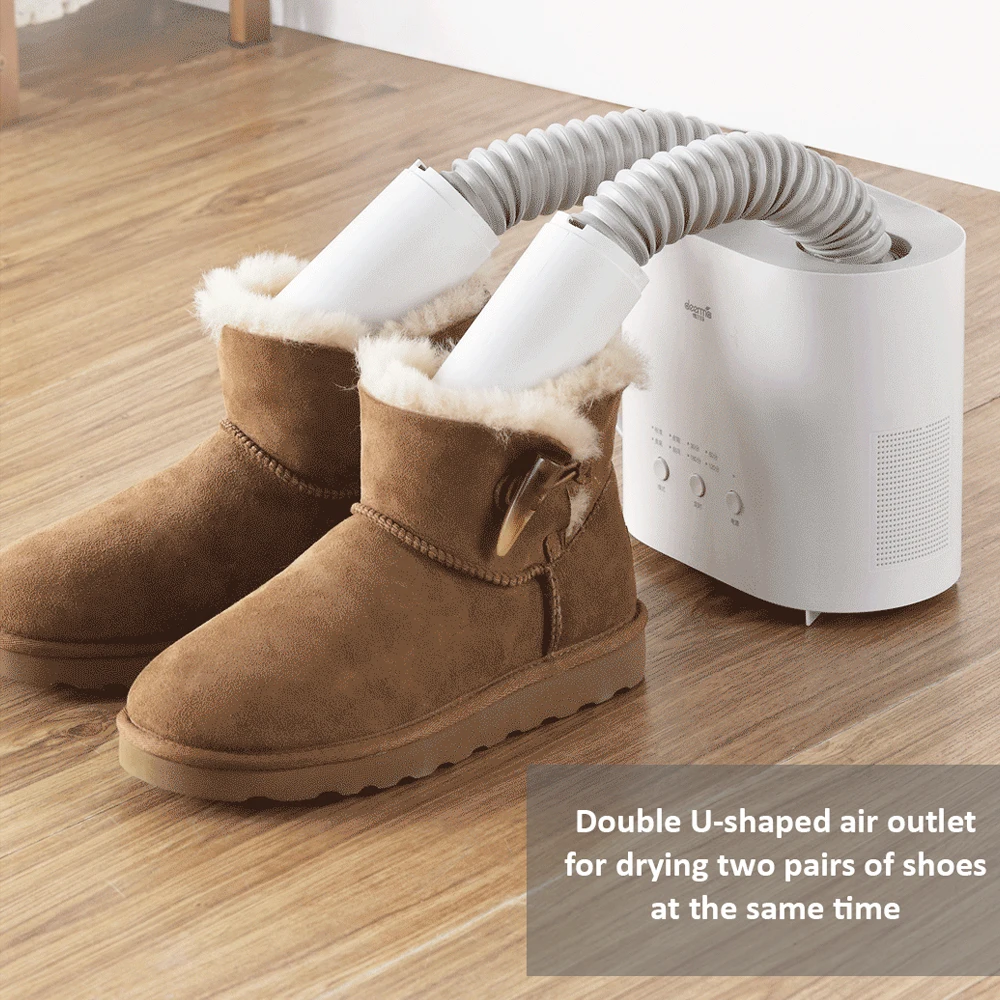  Original Xiaomi Deerma Shoe Dryer HX20 Intelligent Multi-Function Retractable Shoe Clothes Dryer St
