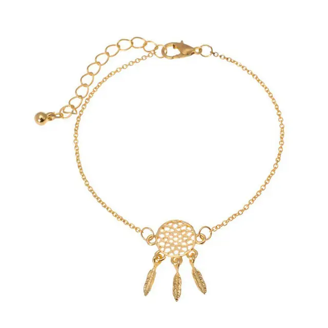 Pameng Nuovo di Modo D'argento di Colore Dreamcatcher Braccialetti con ciondoli Pameng Nuovo di Modo D'argento di Colore Dreamcatcher Braccialetti con ciondoli