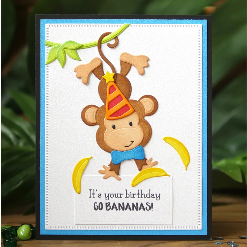 Card_5_1618_1621_1623_CS126_Monkey_Party_Accessories_Jungle_Leaves_Safari_Sayings_A_116c4b52-18f3-42e3-b5f1-ad2fba483bc9