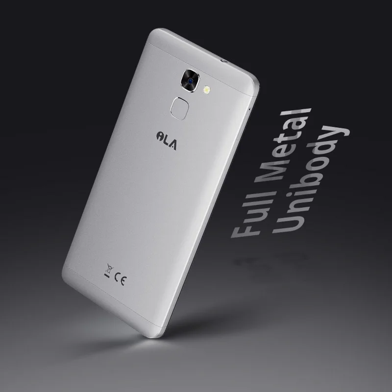 Nuevo Teléfono Móvil iLA S1 MT6737T Quad Core 5000 mAh Smartphone 5,5 pulgadas FHD 2 GB RAM 16 GB ROM volver huella digital Android teléfonos móviles