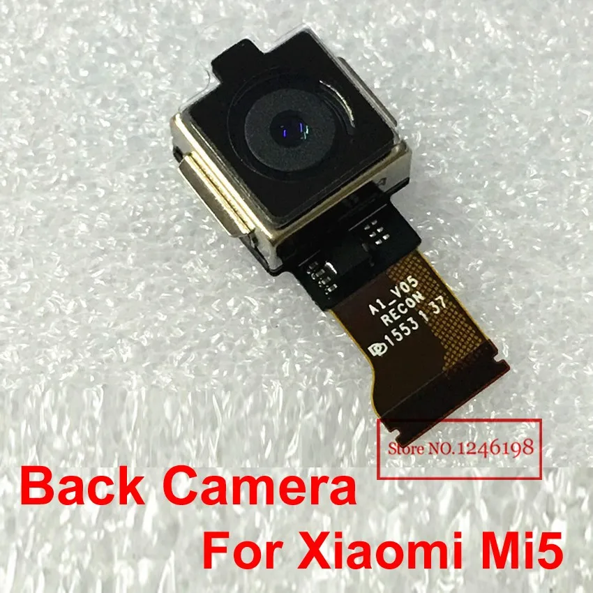 

LTPro Original Best Tested Working Main Big Rear Back Camera For Xiaomi Mi5 M5 Mi 5 Front Small Facing Flex Cable Phone Parts