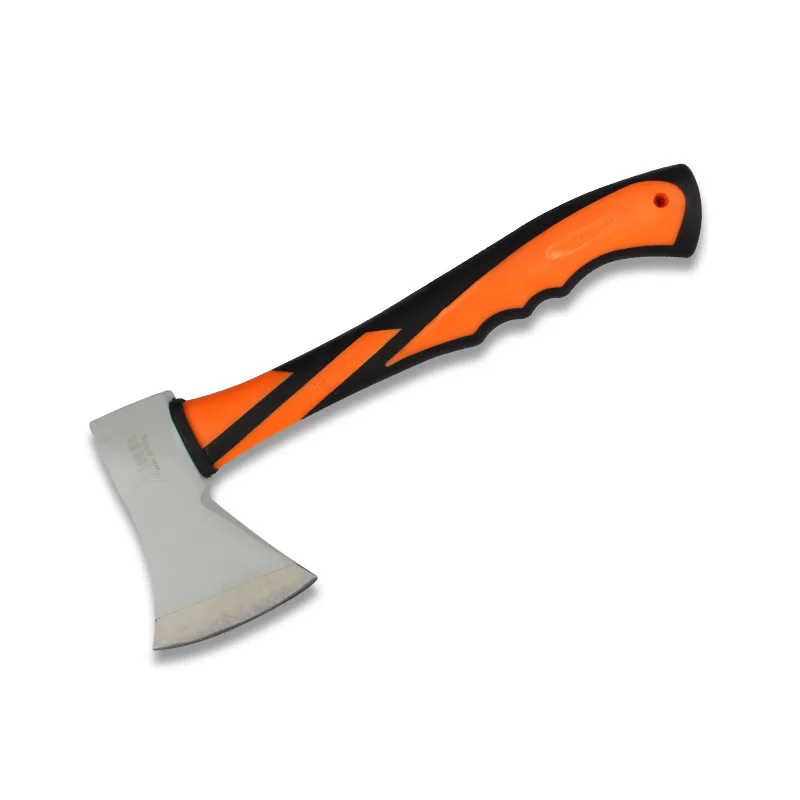 Single Bit Axe Carbon Steel with Fiberglass Handle Home Repair Hatchet