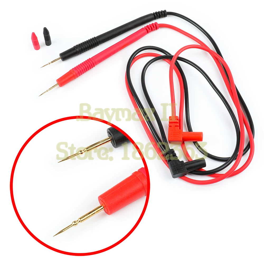 

1 Pair High Quality Universal 10A Multimeter Test Cord Lead Probe Wire Pen Cable Free Shipping(5 options) and Alligators