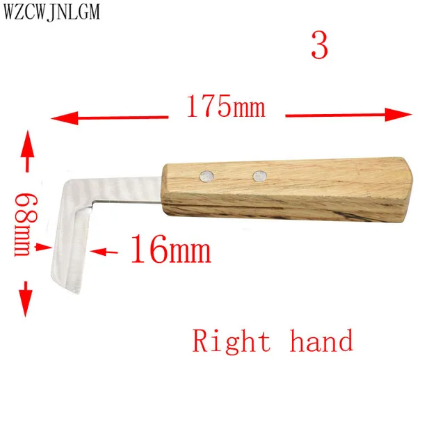 Couteau sabot cheval à Double tranchant pour droitier, 1 pièce, cisailles vétérinaire pour mouton – Image 4