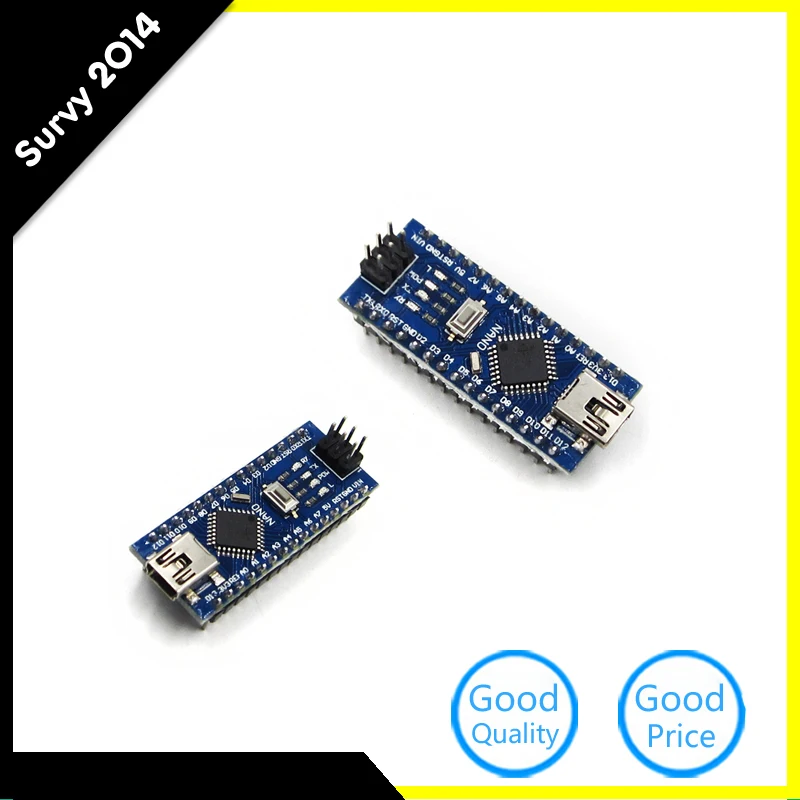 

MINI USB Nano V3.0 CH340G 5V 16M Micro Controller Board For Arduino Nano CH340 USB Driver