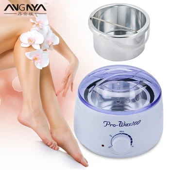 

Warmer Wax Heater Pot Hair Remover Mini Salon Spa Hand Epilator Feet Paraffin Wax Machine Temperature Control Depilatory A137