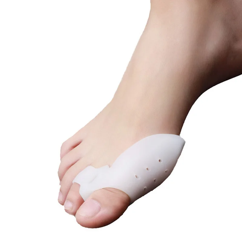 Cuidados com os Pés Pedicure para Joanete Pair Novidades Silicone pé Toe Separador Polegar Valgo Protetor Hálux Guarda Ajustador 30 Gel 2 Cheap Separadores do dedo do pé