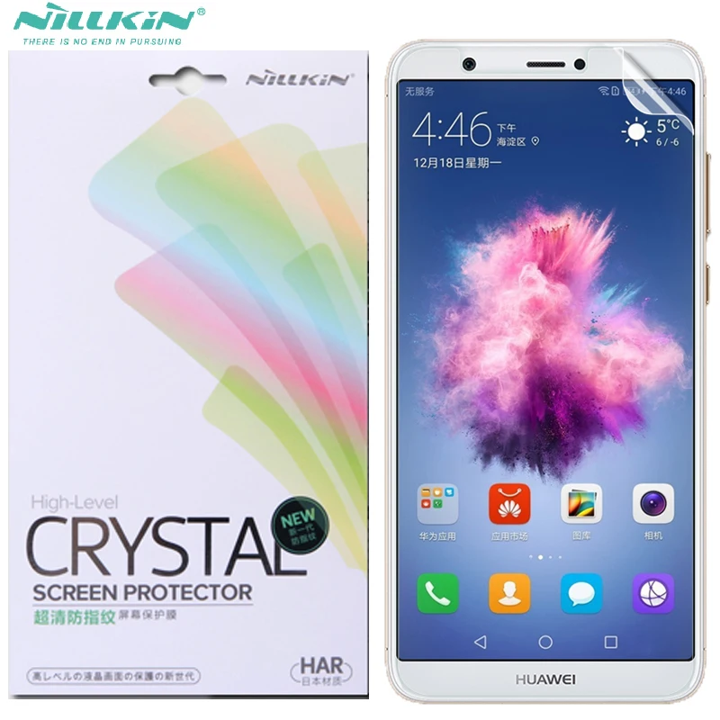 

Nillkin Transparent glossy Screen Protector For huawei p smart Matte Protective film Anti-Fingerprint