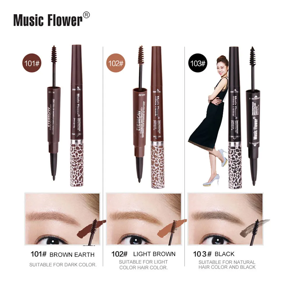 Long-lasting waterproof, anti-sweat, not easy to decolorize, dye eyebrow cream, eyeliner, make-up cosmetics